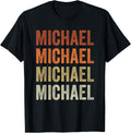 Personalized Name MICHAEL I Love MICHAEL Name Apparel | Everyday Casual Wear