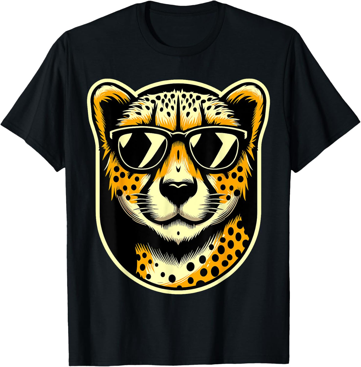 Cheetah with Sunglasses Apparel High Search Demand US Top Pick