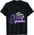 Cheer Grandma Shirt Megaphone Purple Leopard Cheetah Print T Shirt Viral TikTok Find Gift Ready