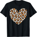 Cheetah Leopard Heart girls animal cool Print Apparel High Search Demand US Top Pick