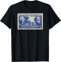 George Washington Robert E Lee TShirt- Vintage Stamp Shirt T-Shirt | Viral Streetwear Style