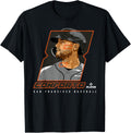Silhouette Michael Conforto San Francisco MLBPA Apparel | US Best Seller