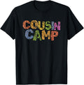 Funny COUSIN CAMP Leopard Print Grandma Grandpa Reeducation Apparel Viral TikTok Find Everyday Wear