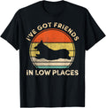 I've Got Friends In Low Places Funny Welsh Corgi Dog Lover Men Women Girls Kids Apparel | Trending 2025 | Perfect Gift Choice