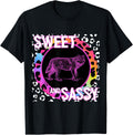 Cute Wolf 90s Nostalgia Rainbow Leopard Print Tropical Apparel Premium Print US Top Pick