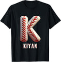 Baseball Home Run Michael Initial Letter Boys Name Apparel | Perfect Gift Idea