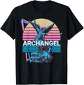Archangel Michael Saint Michael Retro Apparel | Everyday Casual Wear