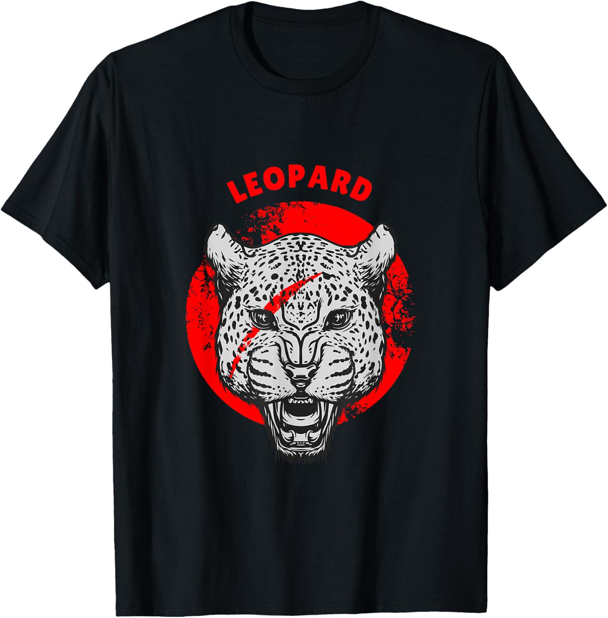 Leopard Cheetah Tiger Lion Face Illustration Apparel Premium Print Hot Right Now