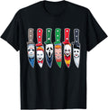 Halloween Horror Movie Characters in Knives Scary Halloween Apparel | Trending 2025