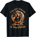 Dachshund wiener sausage dog I've Got Friends In Low Places T-Shirt for Men Women Girls Kids T-Shirt | Top Conversion Title | Daily Wear Ess...