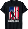 American Flag Swing Michael Hobbs Prospect Baseball Fan Gear Apparel | US Best Seller