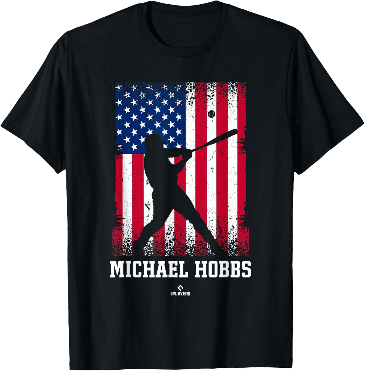 American Flag Swing Michael Hobbs Prospect Baseball Fan Gear Apparel | US Best Seller