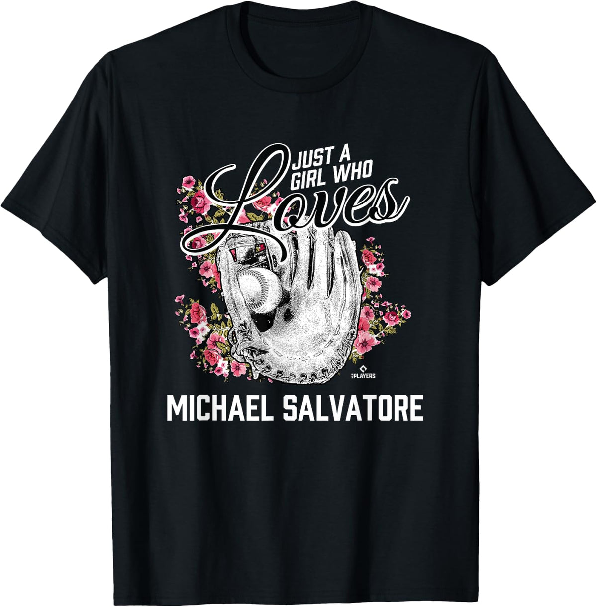 Just a Girl Who Loves Michael Salvatore Prospect Baseball Apparel | US Best Seller