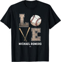 Baseball Love Michael Romero Prospect Baseball Fan Gear Apparel | Premium Quality