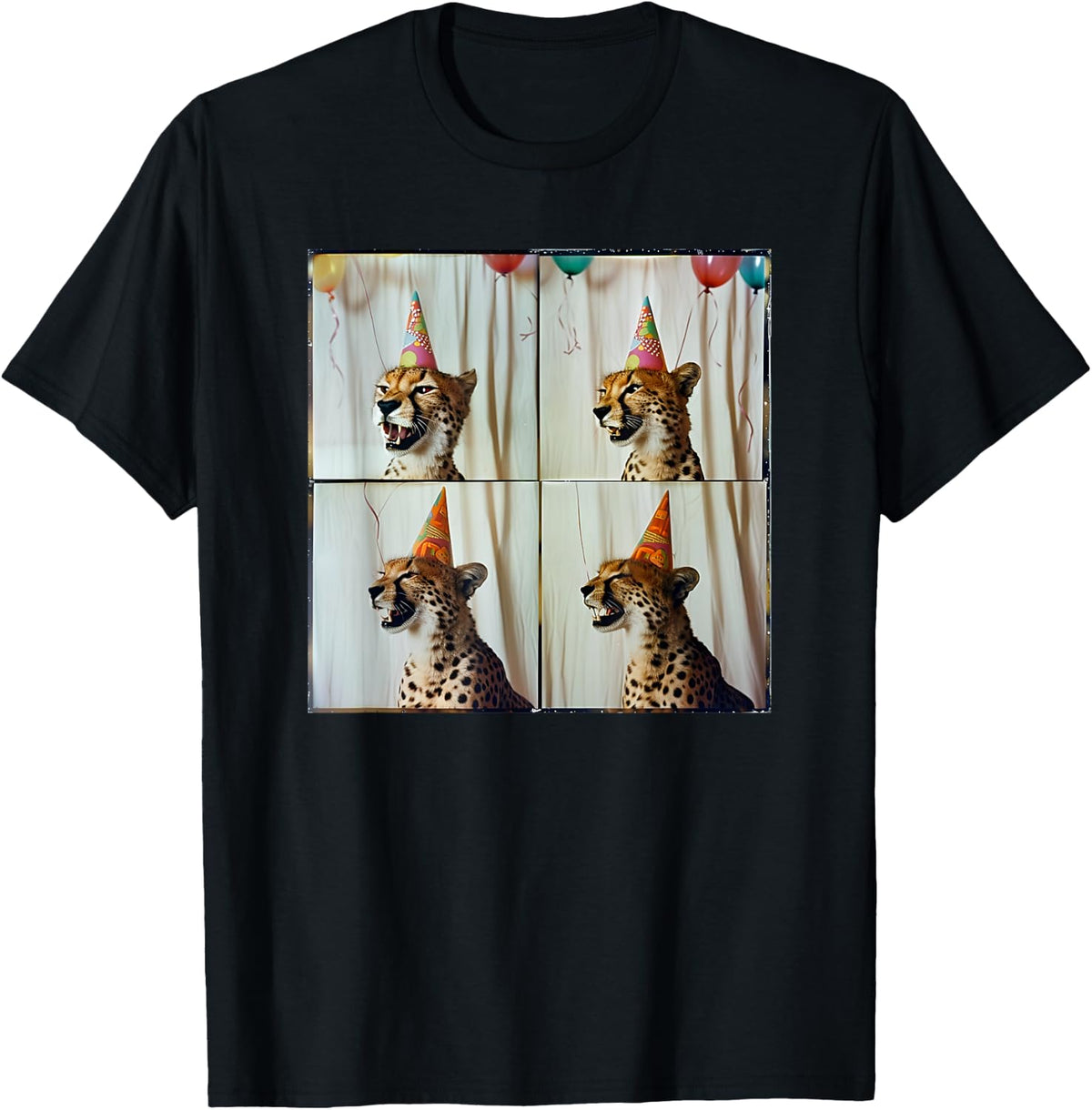 African Cheetah Lover Colorful Safari Animal Birthday Apparel Viral TikTok Find Everyday Wear