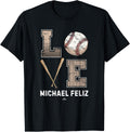 Baseball Love Michael Feliz Prospect Baseball Fan Gear Apparel | Everyday Casual Wear