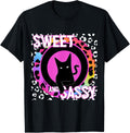 Cute Cat Feline 90s Nostalgia Rainbow Leopard Print Tropical Men Women Kids Apparel Streetwear Style Gift Ready