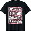 Eat Sleep Soccer Repeat Boys Girls Kids Soccer Lover Outfit Apparel Viral TikTok Find US Top Pick