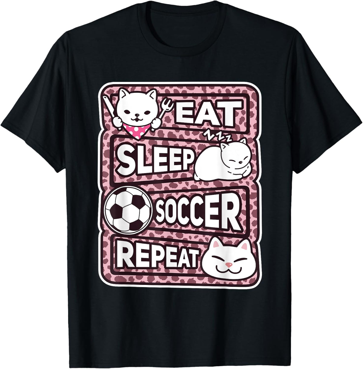 Eat Sleep Soccer Repeat Boys Girls Kids Soccer Lover Outfit Apparel Viral TikTok Find US Top Pick