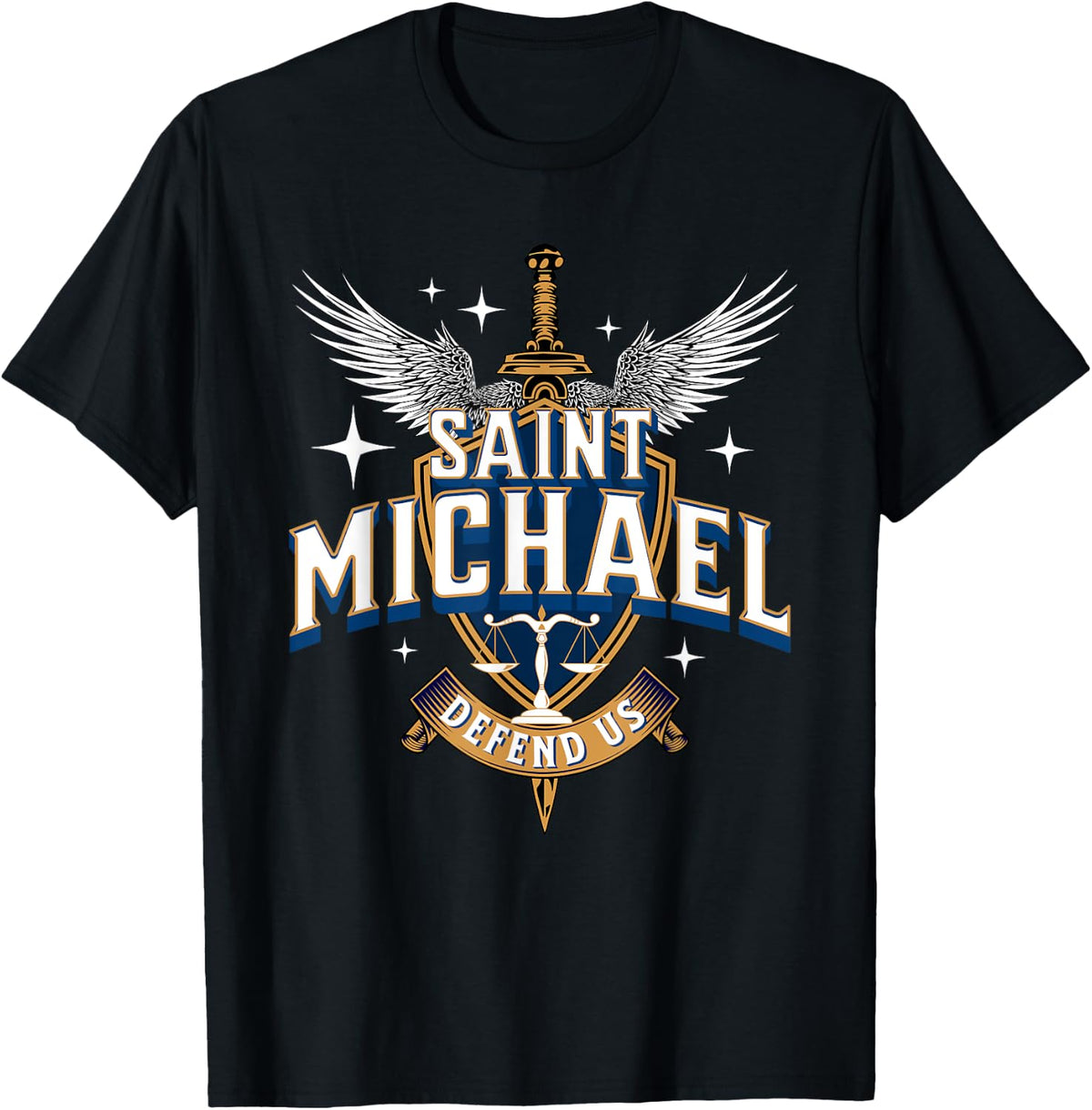 Sword of St Saint Michael Archangel Catholic Angel Warrior Apparel | US Best Seller