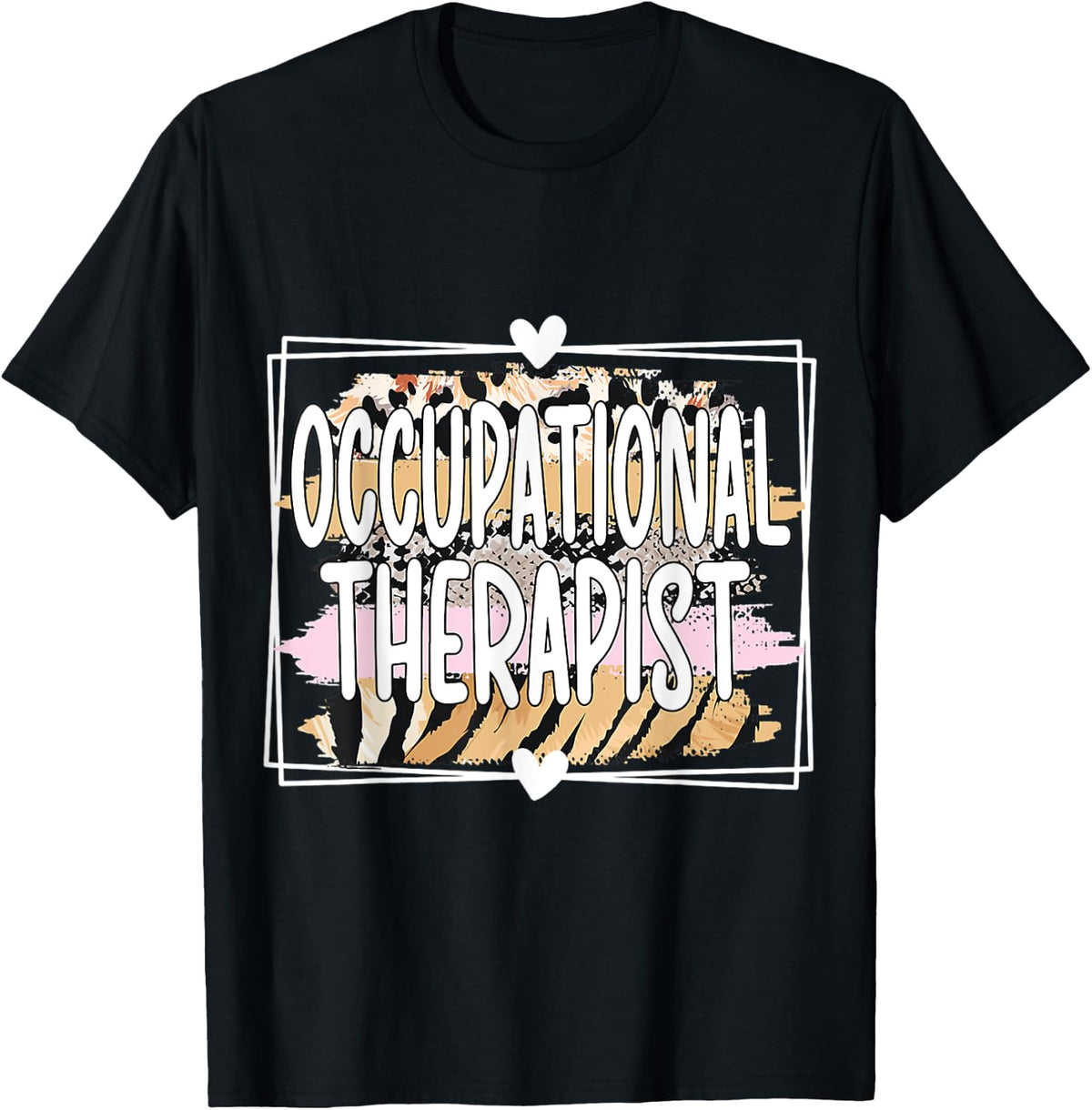 Occupational Therapist Leopard Cheetah Print OT Therapy Apparel Premium Print US Top Pick