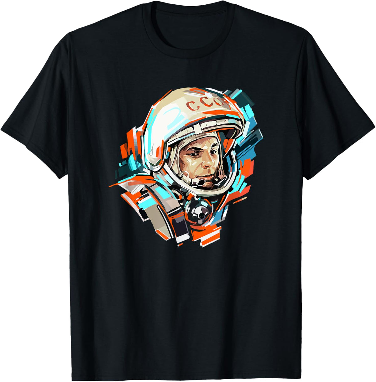 Gagarin Yuri Vintage Sputnik Space Apparel | Everyday Casual Wear