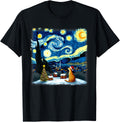 Christmas Cheetah Starry Night Apparel Trending US Fan Favorite