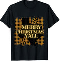 Merry Christmas Yall Texas Cheetah Pajamas Xmas Ladies Gift Apparel Trending US Gift Ready