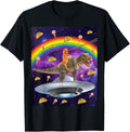 Taco Kitty Rainbow Laser Eye T-Rex Riding Space Cat Shirt T-Shirt for Men Women Girls Kids T-Shirt | High Search Volume | Top Rated Comfort