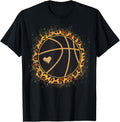Basketball Game Day Women Leopard Cheetah Basketball Lover Apparel Viral TikTok Find Everyday Wear