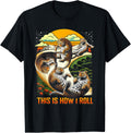 Cheetah Lover Kids This How I Roll Cheetah Wildlife Animal Apparel Premium Print Best Seller Look