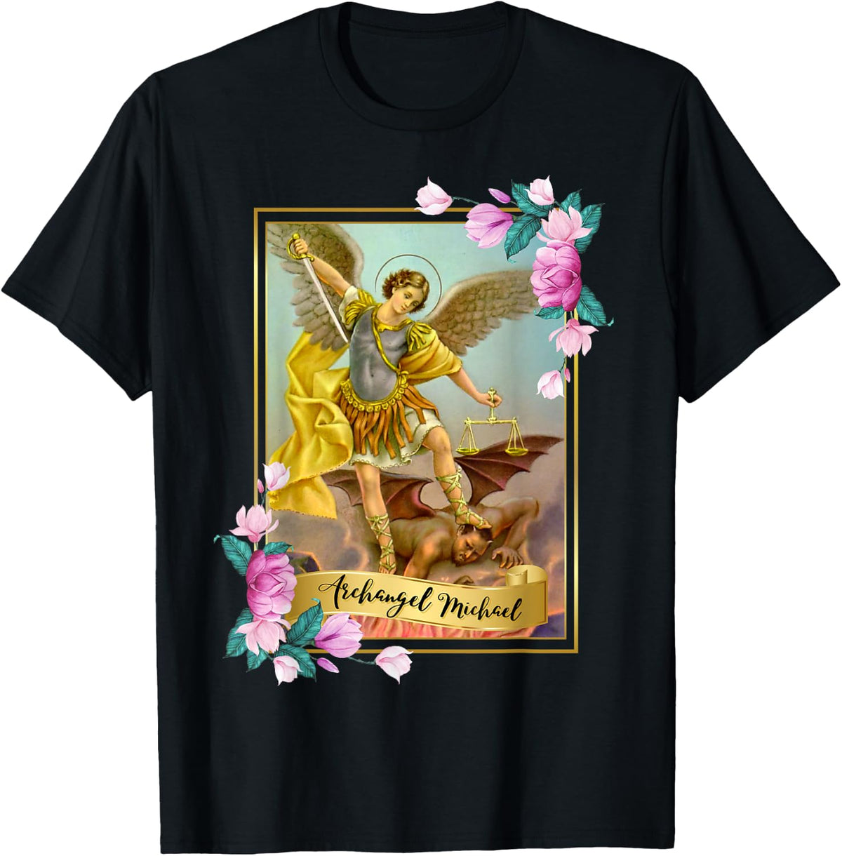 St Michael the Archangel - Protector Catholic Church Angel Apparel | Premium Quality
