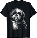 Dog Lover Cute Drawing Animal Pet Art Graphic Shih Tzu T-Shirt for Men Women Kids T-Shirt | Bestseller Style | Daily Wear Essential
