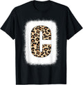Cheetah Print Letter C Initial Letter C Leopard Bleached Apparel Streetwear Style US Top Pick