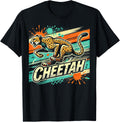 Funny Vintage Cheetah for Art Boys Girls Apparel Viral TikTok Find Hot Right Now