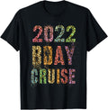 Vintage 2022 BDAY CRUISE Leopard Print Summer Trip Apparel Trending US Fan Favorite