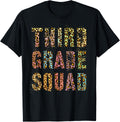 THIRD GRADE SQUAD Leopard Print Teacher Hello 3rd Gr Rocks T Shirt for Men Women Kids T Shirt Viral TikTok Find Hot Righ