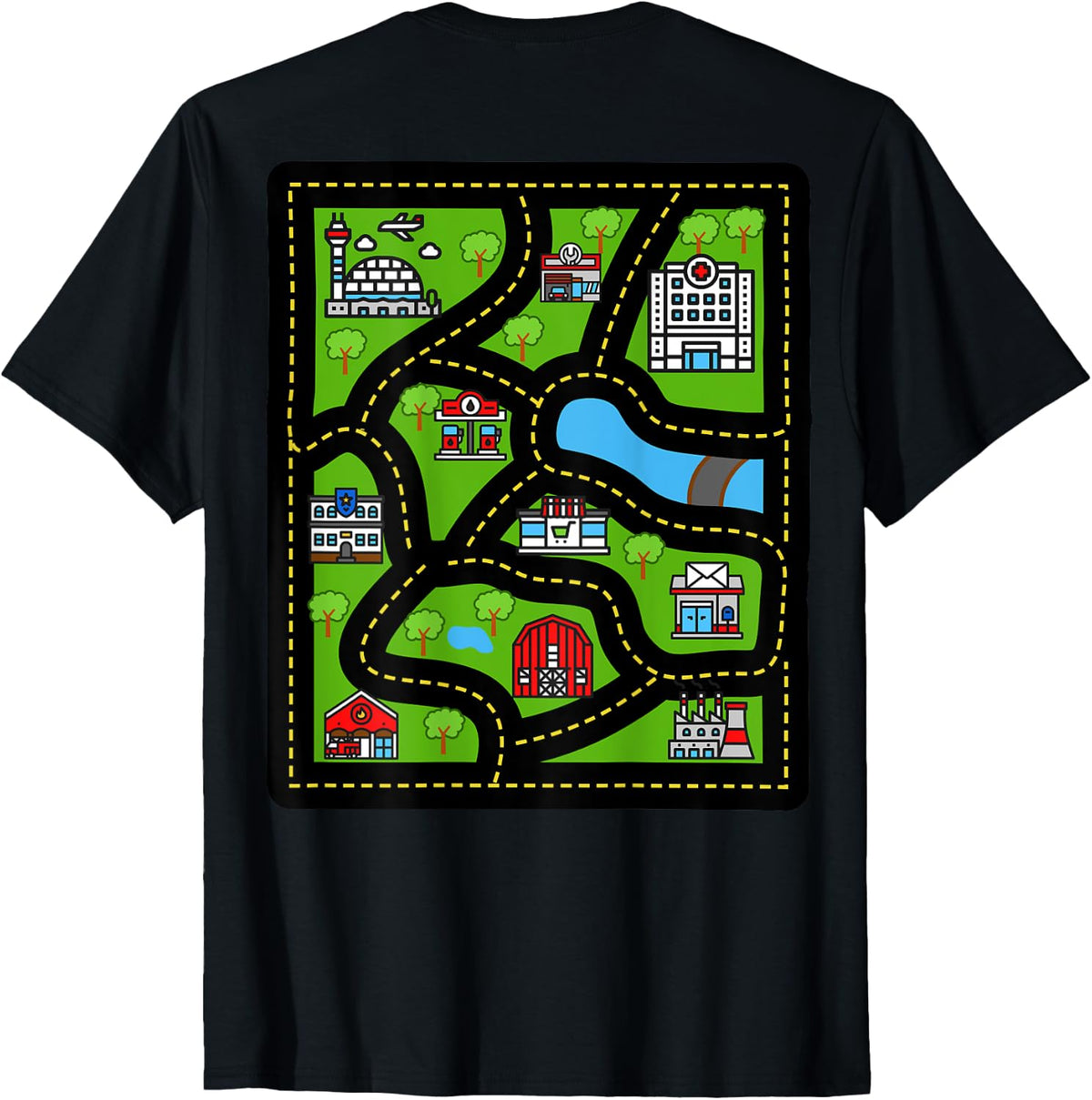 Play Cars on Daddy's Mommy's Back Car Place Mat Apparel | Premium Quality | Customer Favorite