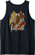 Animal Print Day Tee Leopard Tiger Cheetah Zebra Pattern Tank Top Tank Top Premium Print Gift Ready