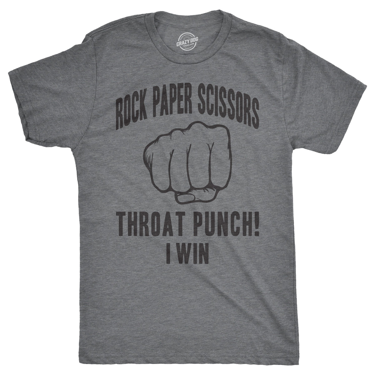 Sarcastic Shirts Men Shirts With Funny Sayings Funny Mens Shirt Offensive Shirt Hilarious Shirt Rock Paper Scissors Throat Punch Shirt Graphic Tee – Premium Graphic · Perfect For Daily Wear