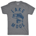 Lake Mode Shirt Lake Fishing Shirt Bass Fishing Tee Fishing Holiday Camping Gear Happy Camper T shirt Funny Camping Shirt For men Graphic Tee – Warm & Stylish · High-Quality Print