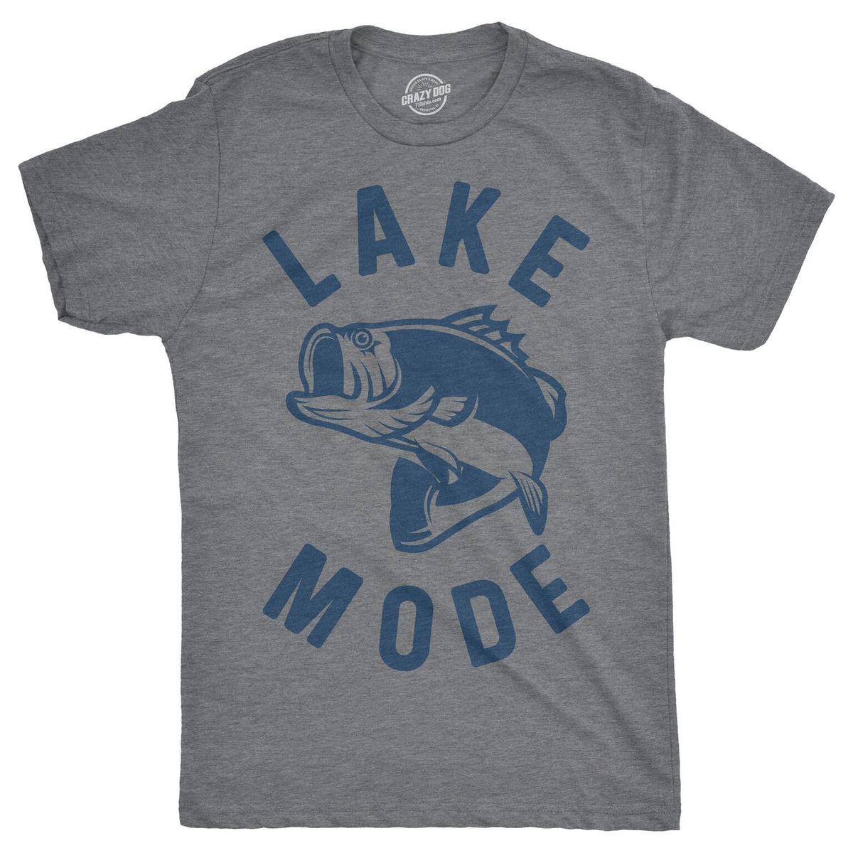 Lake Mode Shirt Lake Fishing Shirt Bass Fishing Tee Fishing Holiday Camping Gear Happy Camper T shirt Funny Camping Shirt For men Graphic Tee – Warm & Stylish · High-Quality Print