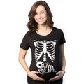 Pregnant Shirt Skeleton Funny Maternity Shirt Funny Pregnant Shirt Halloween Maternity Shirt Baby Announcement Shirt Maternity Costume Graphic Tee – Bold Style · Perfect For Daily Wear