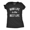 Grandma Gift Nana Shirt Grammy Shirt Black Funny Grandma Shirt Gift for Grandma Funny T shirt for Grandmas Mimi Life Is The Best Life Graphic Tee – Warm & Stylish · Perfect For Daily Wear