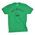 Dill Pickle Shirt Dill With It Deal With It Mens shirt Vegetable Shirt Mens Funny Shirt Funny Workout Shirt for men Graphic Tee – Soft Feel · Perfect For Daily Wear