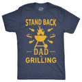 BBQ Shirt BBQ Dad Shirt Cooking T Shirt Funny Dad Shirt Gift For Dad Fathers Day Shirt Stand Back Dad Is Grilling Fathers Day Gift Graphic Tee – Premium Graphic · High-Quality Print