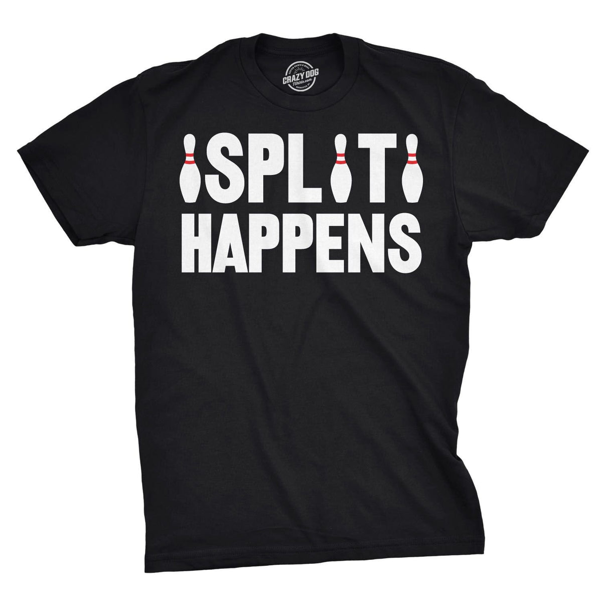 Bowling Shirt Men Bowling Pins Shirt Gift For Bowler Funny Bowling Gifts Bowling Graphic Shirt Split Happens T Shirt Graphic Tee – Easygoing Wear · Top Pick For Any Outfit
