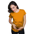 Pumpkin Face Pregnancy Shirt I Ate A Seed T Shirt Halloween Maternity T Shirt New Mom Baby Halloween Gift Halloween Pregnancy Reveal Graphic Tee – Cozy Vibes · Must-Have Style