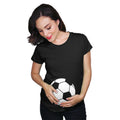 Soccer Ball Maternity Shirt Football Pregnancy Shirt Soccer Mom Pregnant Cute Maternity Shirt Baby Announcement Shirt Cute Mom Shirt Graphic Tee – Bold Style · Must-Have Style