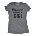 Happiness Is Being A GIGI T shirt Grandma Gifts Grandma Shirt Nana Tshirt Gift For Grandma Funny Grandma Shirt Grammy T Shirt Graphic Tee – Easygoing Wear · Must-Have Style